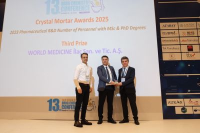 13. ULUSLARARASI İLAÇ KİMYASI KONFERANSI'NA WORLD MEDICINE DAMGA VURDU