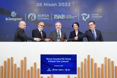 Borsa İstanbul’da Gong Kimpur için çaldı!