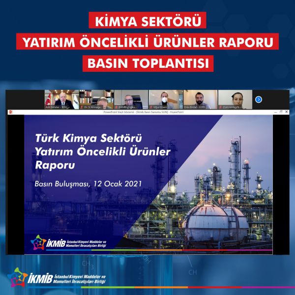 İKMİB, KİMYA SEKTÖRÜNE YATIRIM YAPMAK İSTEYENLERE PUSULA OLACAK