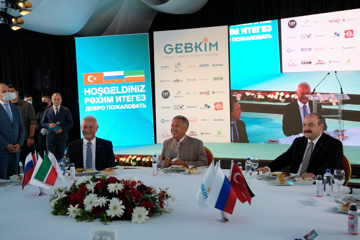 Tataristan'dan Türkiye'nin İlk ve Tek Kimya OSB'si GEBKİM'e Yatırım Sözü
